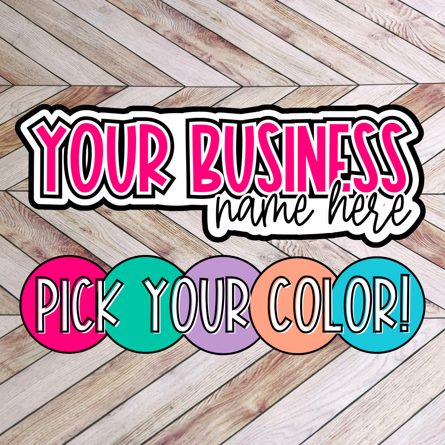 Physical Watermark | Small Business Branding