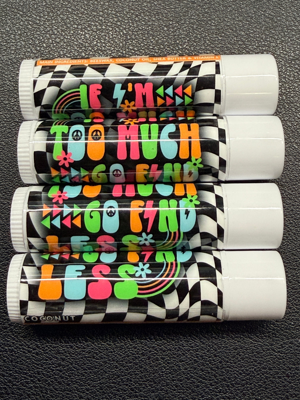 Snarky but no swearing Small Business Lip Balms | Package Fillers