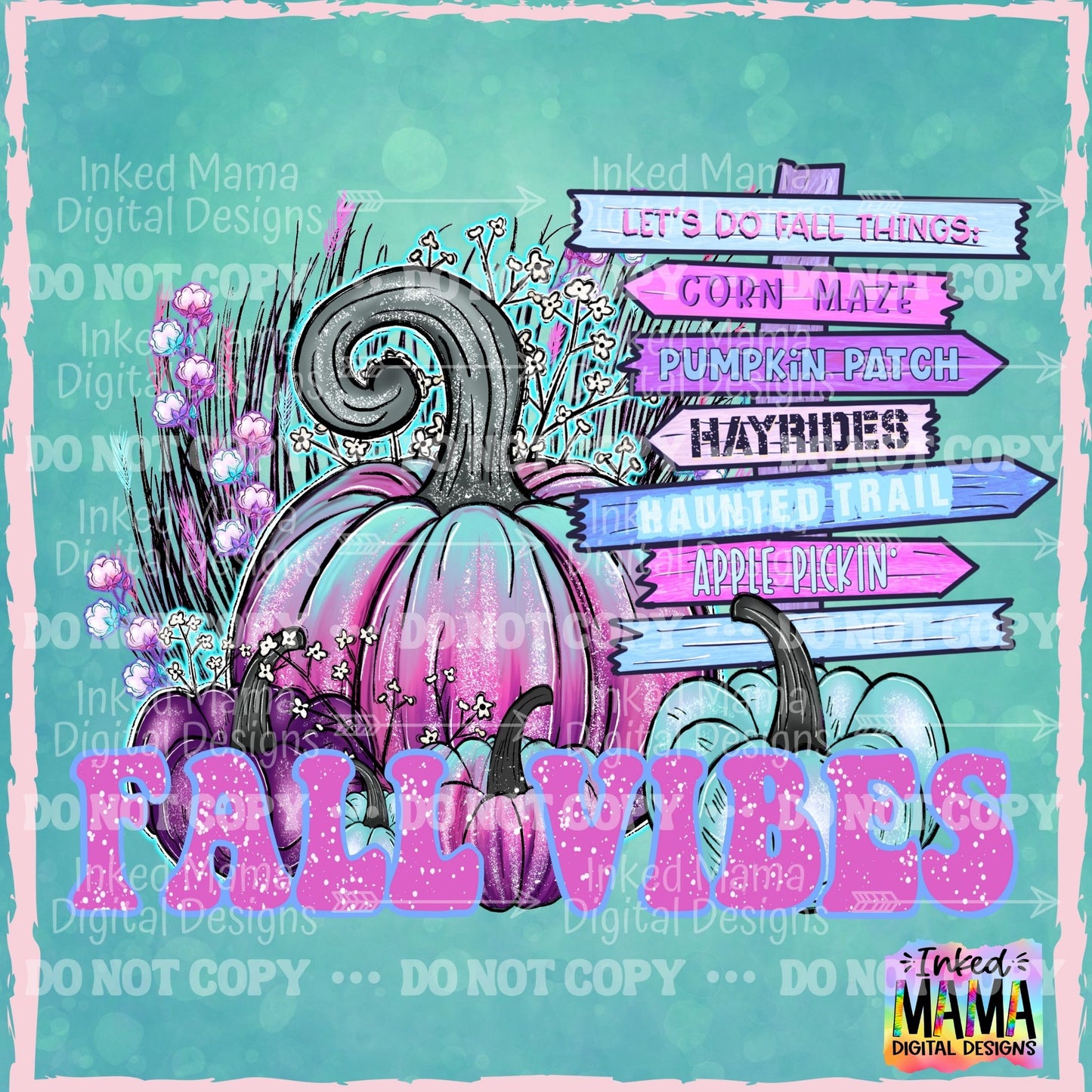 Halloween Bundle #1 Pre-Made Sublimation Gang Sheet