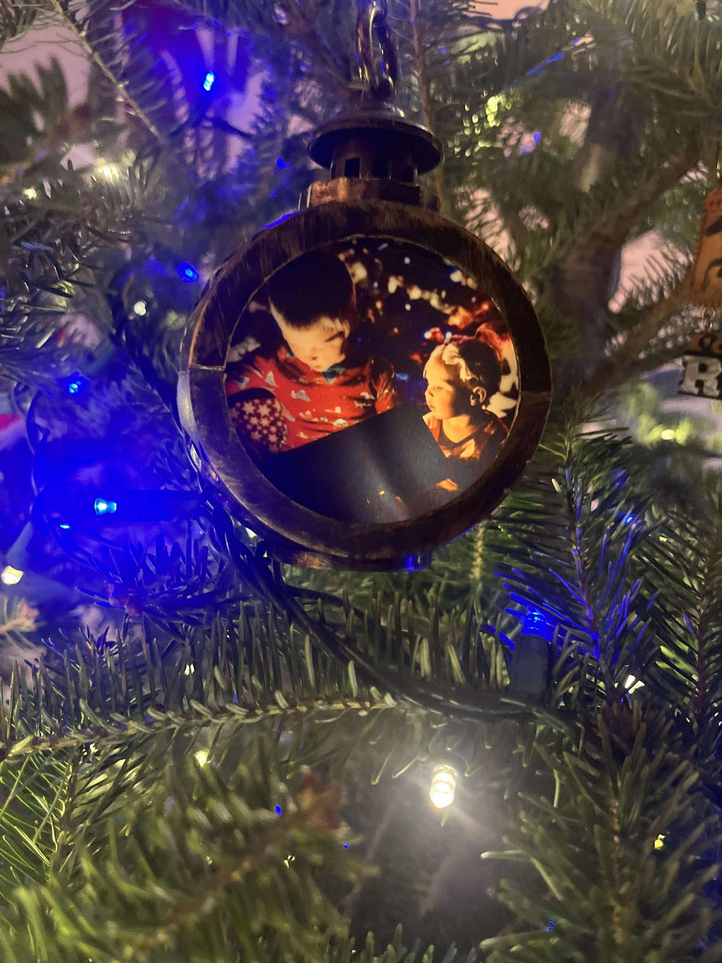 Believe in the Magic of Christmas - Light up Lantern Ornament