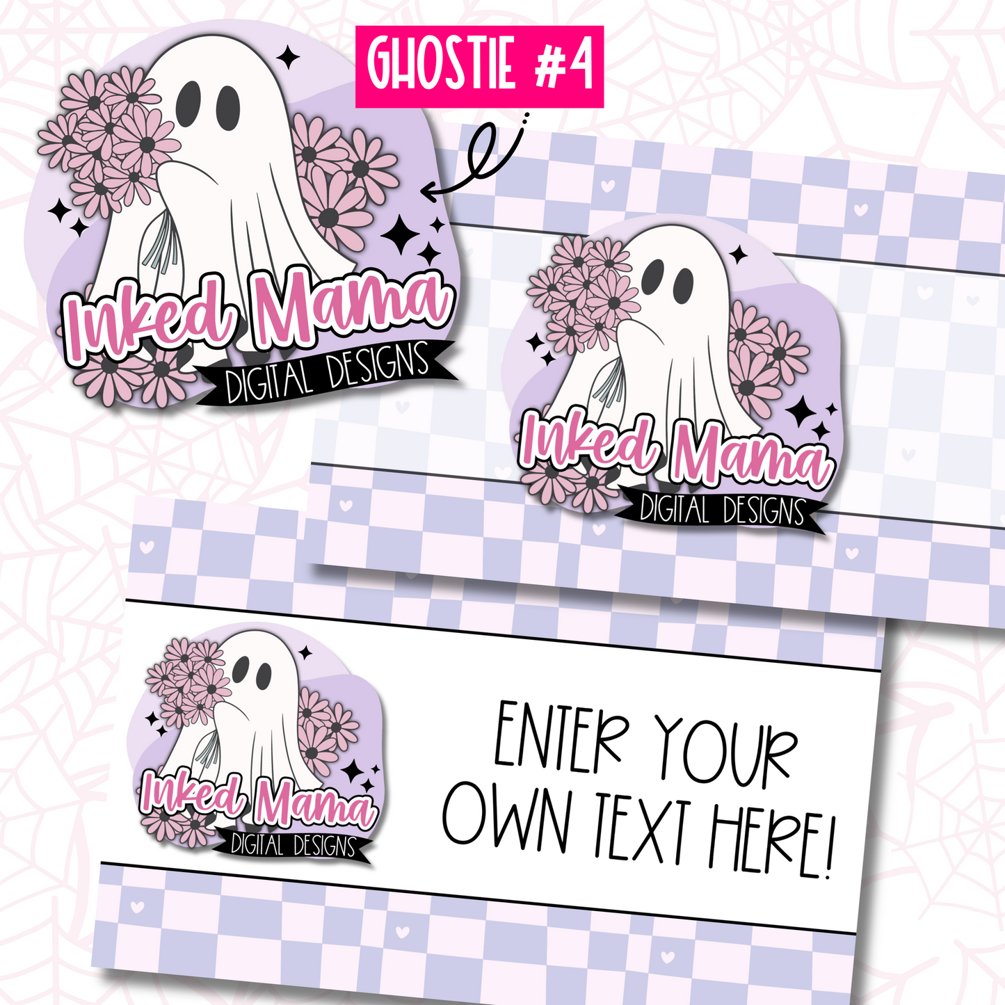 Ghostie Semi- Custom Logos | Small Business Digital Branding