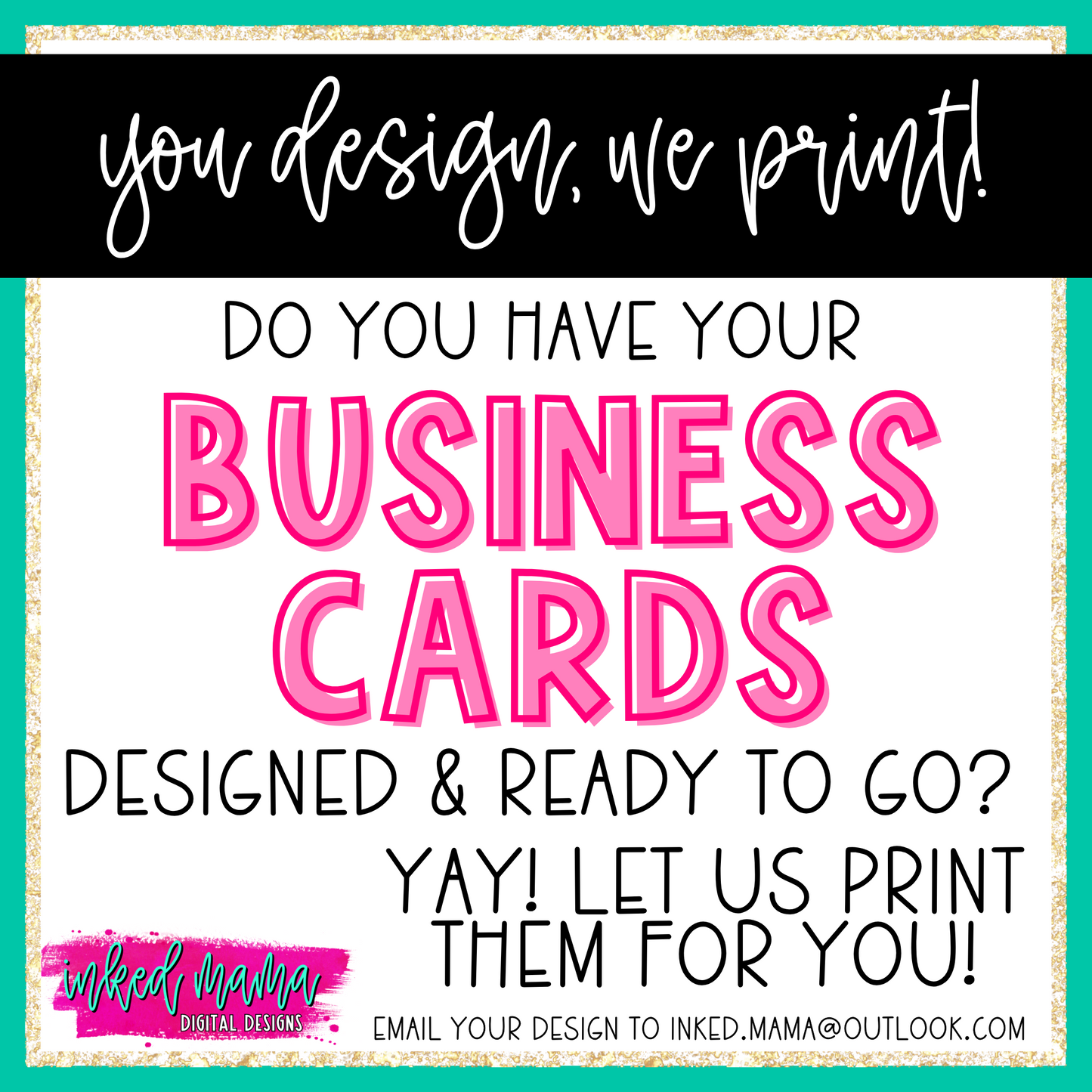 You Design, We Print your Business Cards | Small Business Branding Products