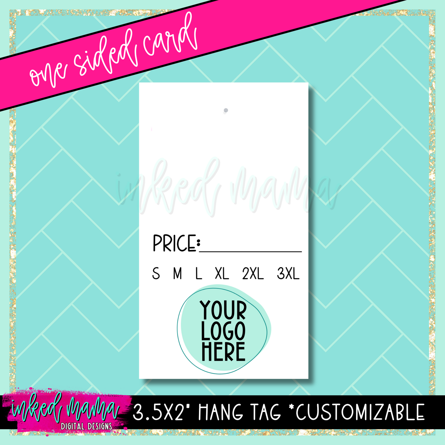 Hang Tags | ONE SIDED | Small Business Printed Branding Products