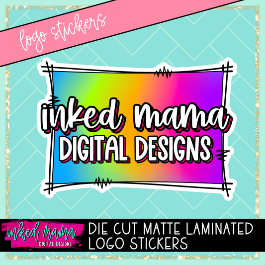 2.5" Logo Die Cut Stickers | Small Business Branding