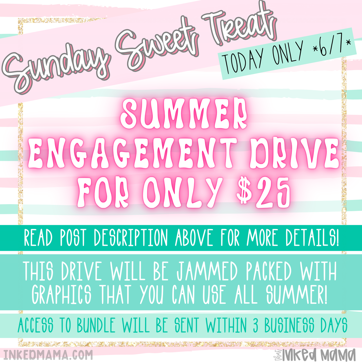 Summer Engagement Drive | SUNDAY SWEET TREAT