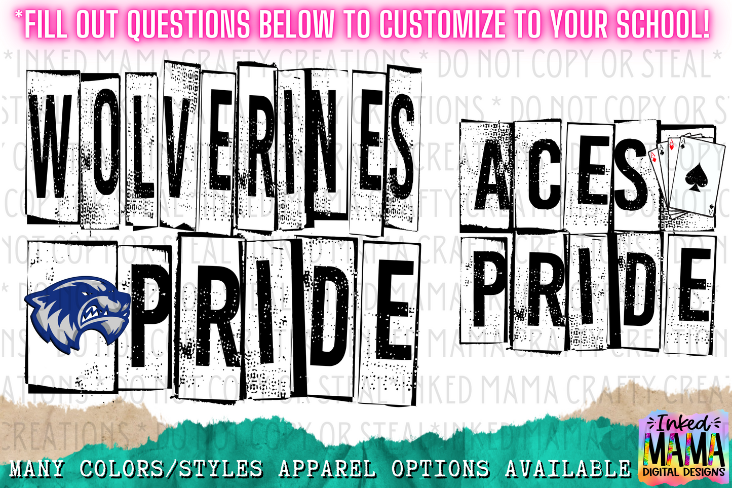 School Pride - School Spirit Apparel