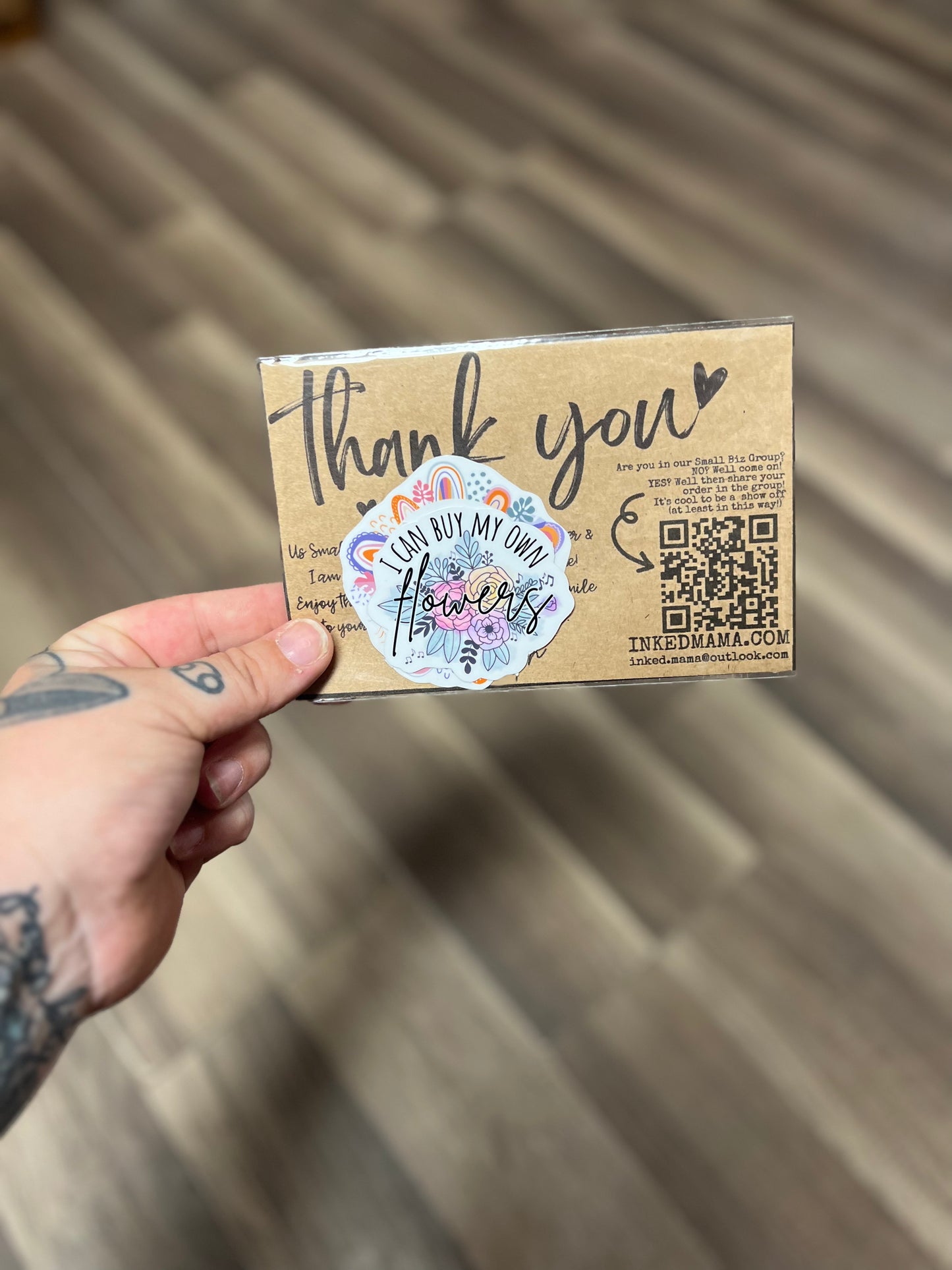 Thank You Cards + Sticker Sets - Small Business Packaging Fillers