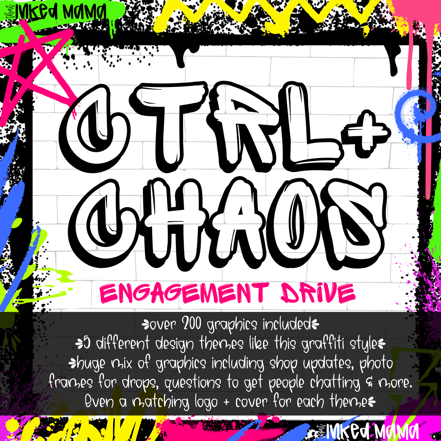 PRE-SALE CTRL+CHAOS Engagement Graphic Drive **READ DESCRIPTION**