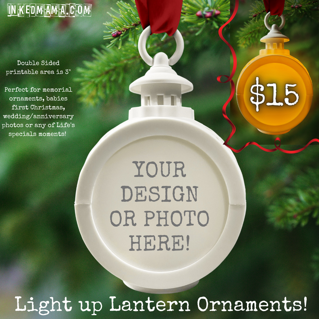 Custom Light up Lantern Ornament