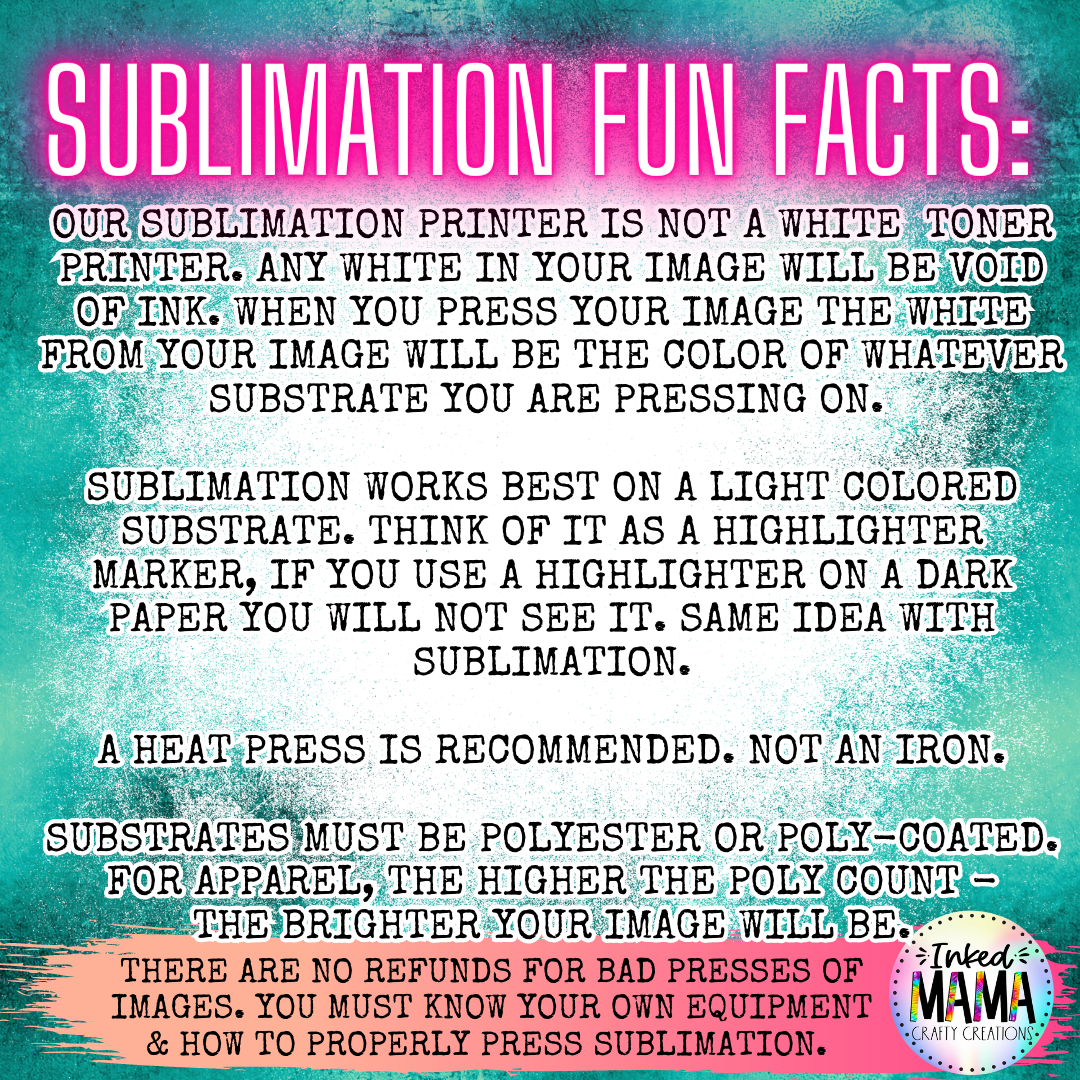 We print, you press! Build your own Custom Sublimation Print Gang Sheets