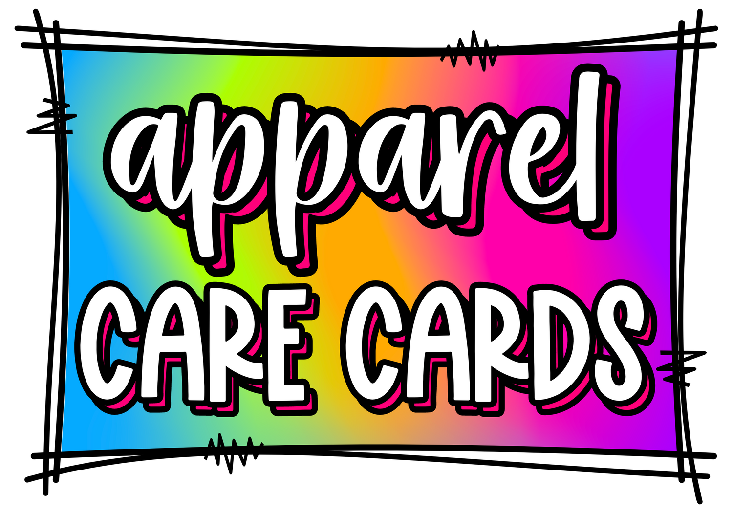 Apparel Care Cards