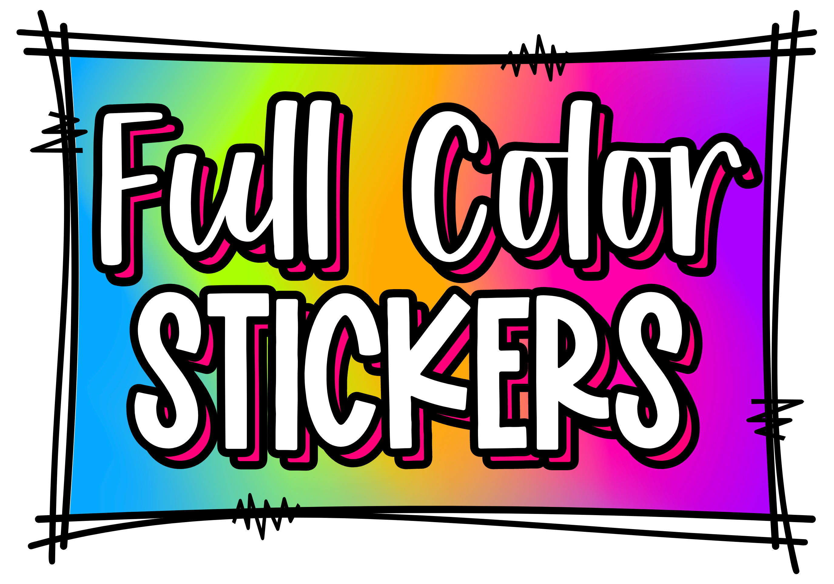 Full Color Vinyl Stickers – Inked Mama Digital Designs