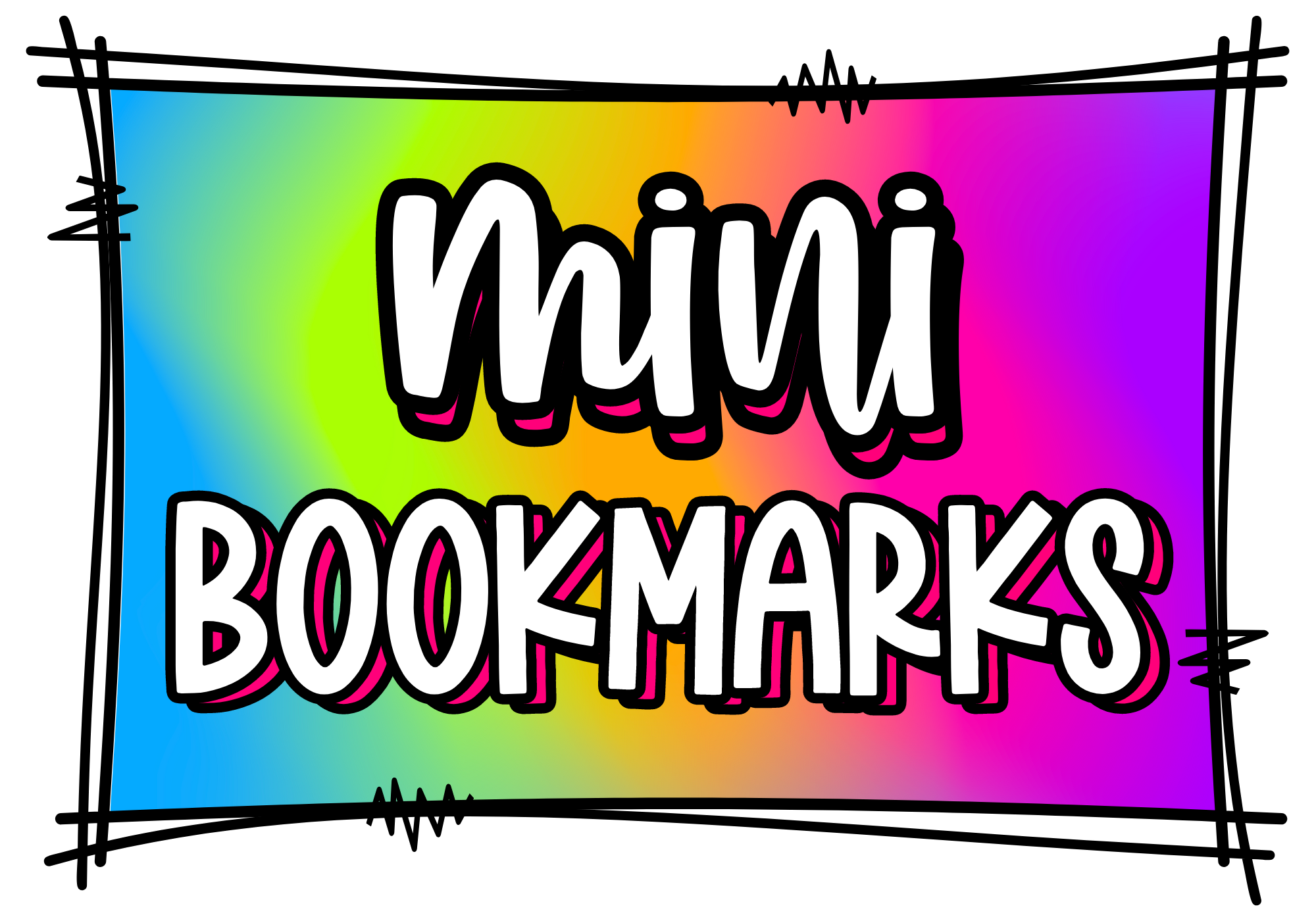 Mini Label Bookmark Mini Bookmarks – Inked Mama Digital Designs