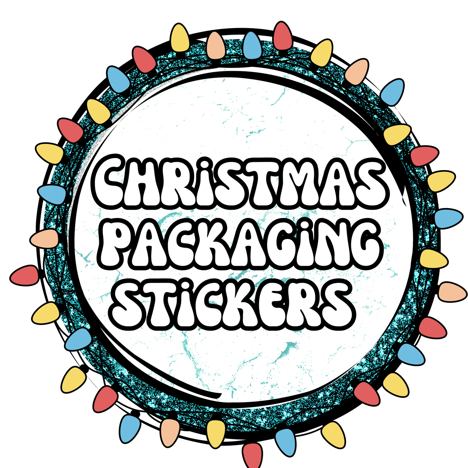 Christmas Packaging Stickers