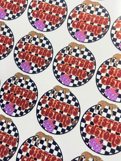 Logo Sticker Sheets | Small Business Branding