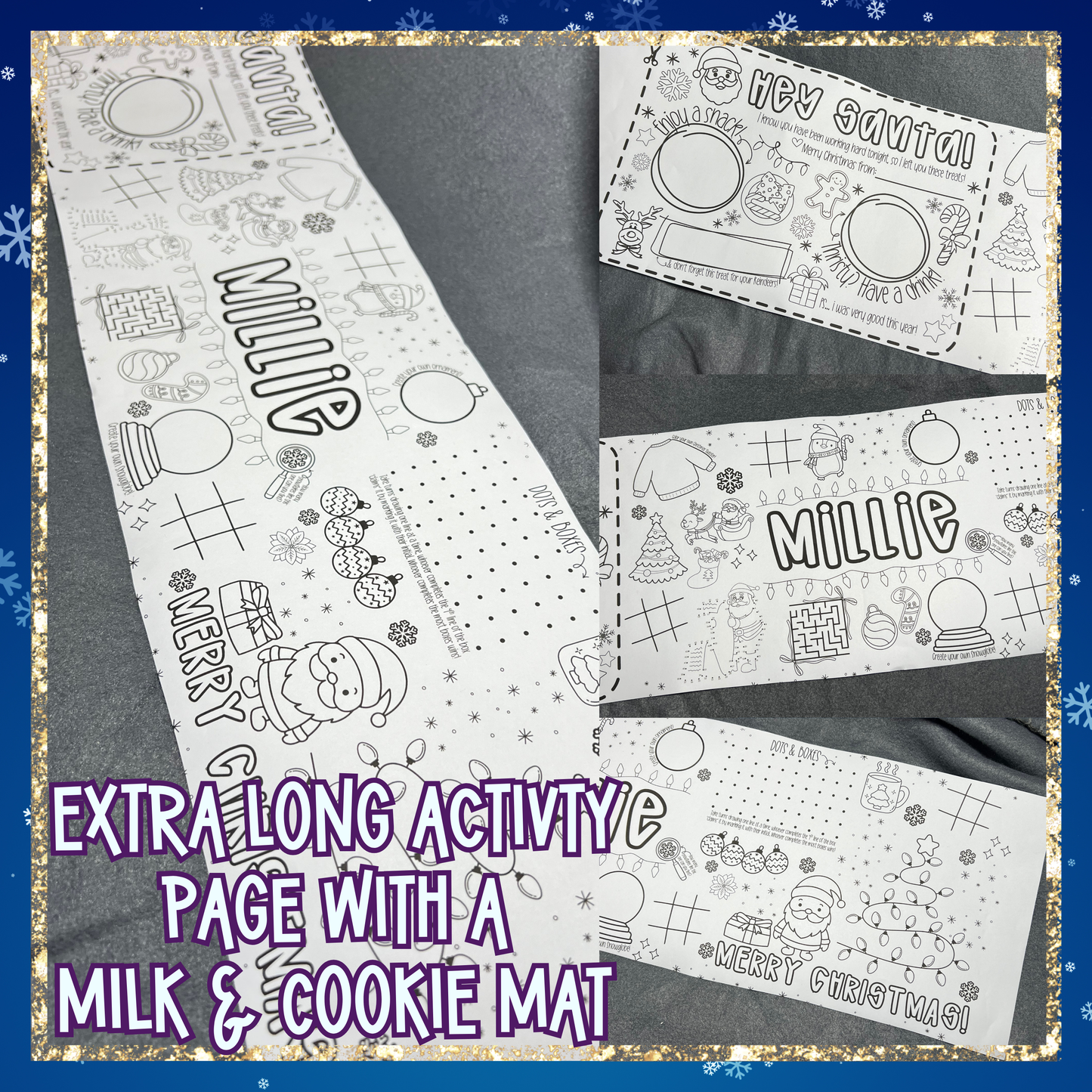 Christmas Eve Personalized Activity Boxes