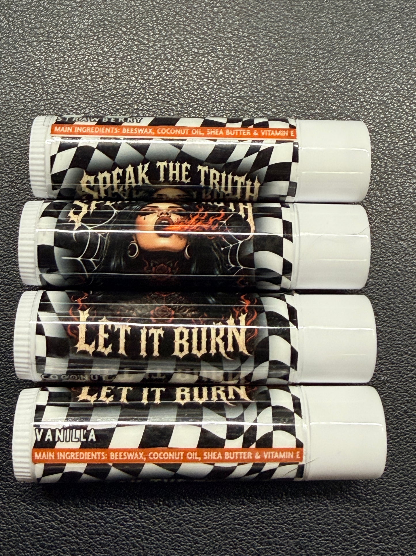 Sweary + sassy Small Business Lip Balms | Package Fillers