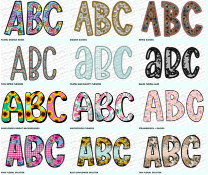 Name Stickers | Pattern Designs | Back to School Supplies