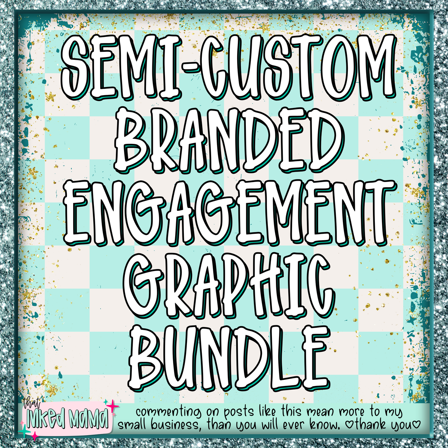 Semi-Custom Branded Engagement Graphic Bundle