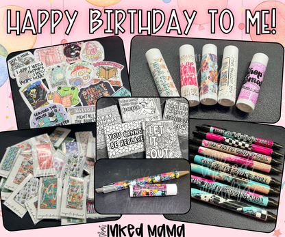 Birthday Surprise Package Filler Box!