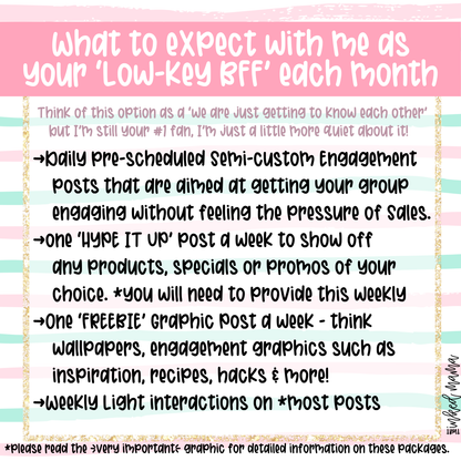 Hype Girl Packages | Social Media Group Engagement & Hype
