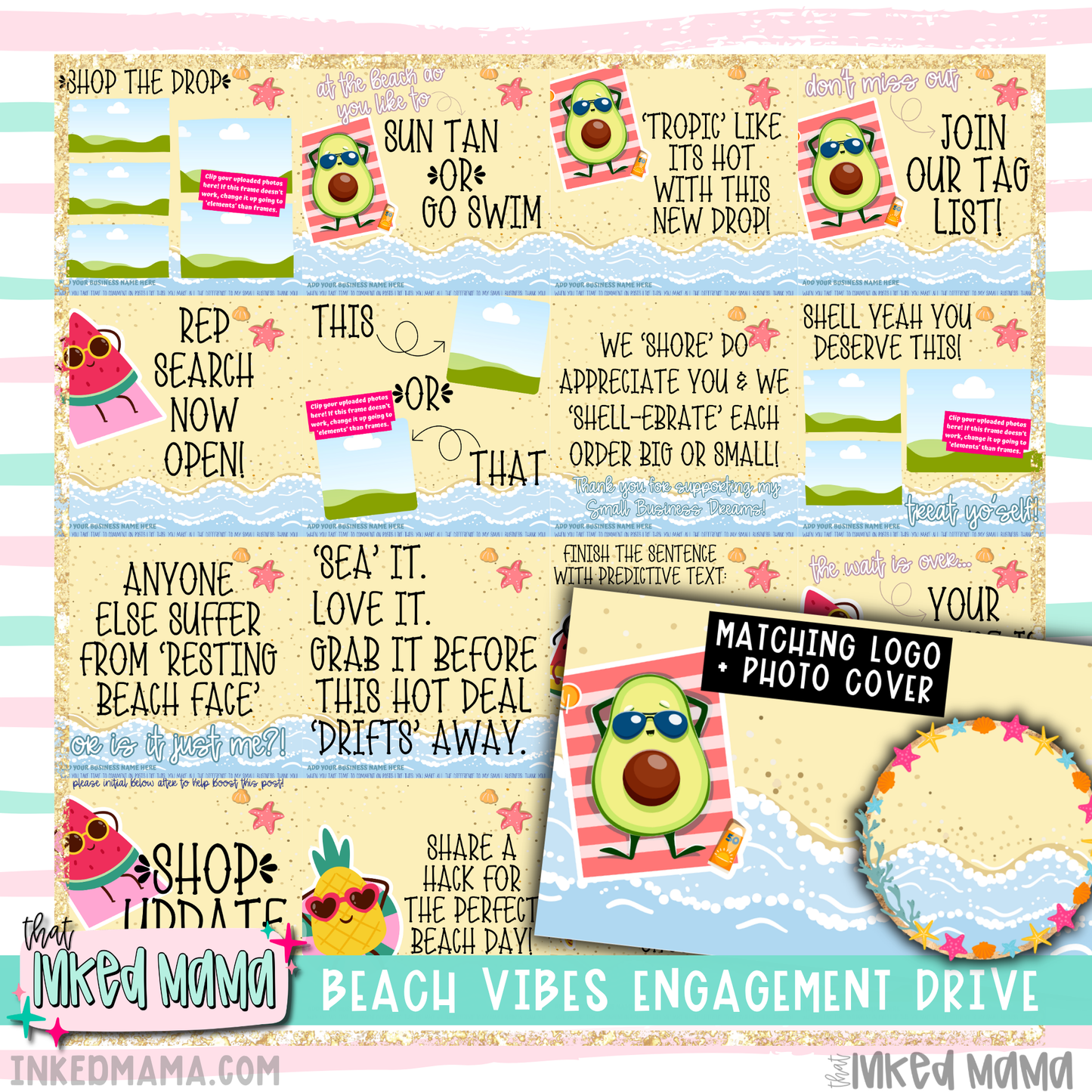 Summer Engagement Graphic Drive | 200+ Graphics