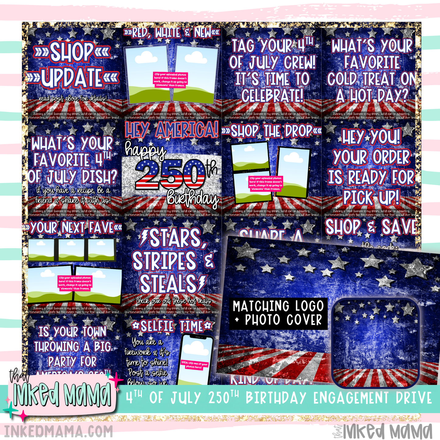 Summer Engagement Graphic Drive | 200+ Graphics