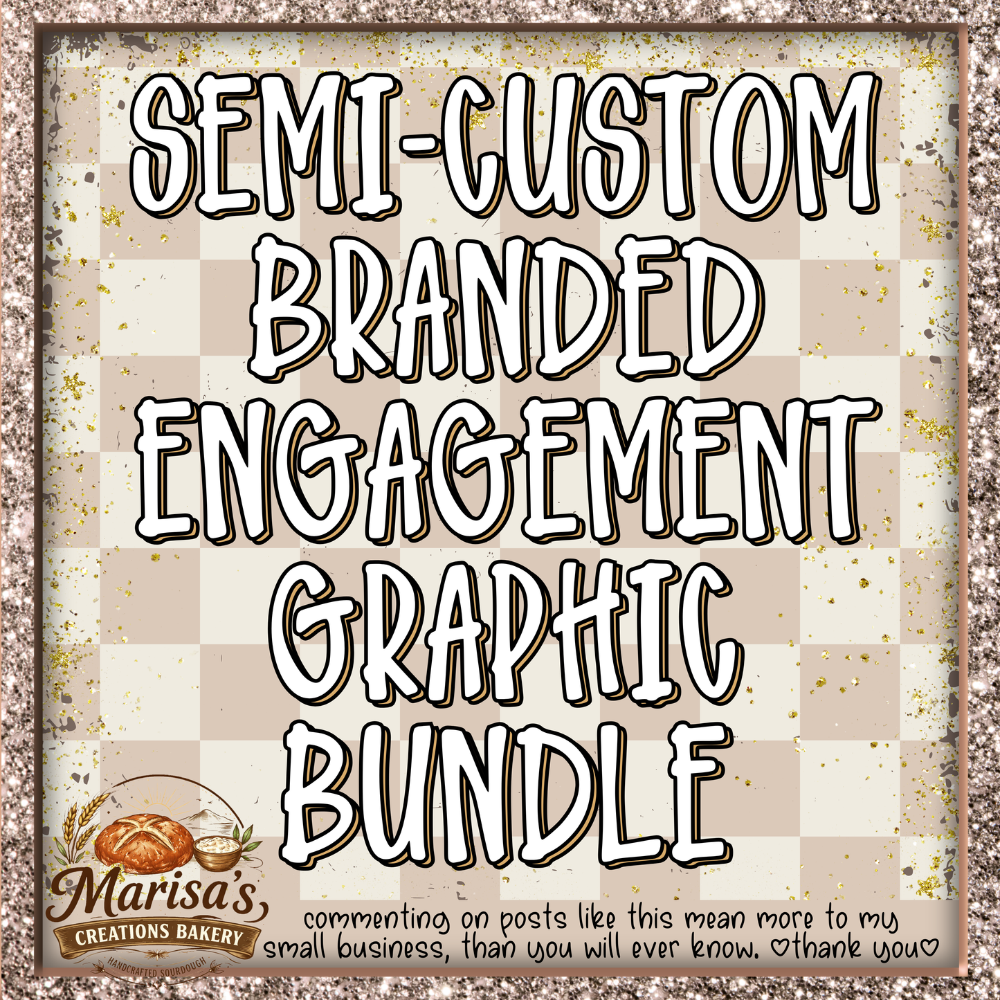 Semi-Custom Branded Engagement Graphic Bundle