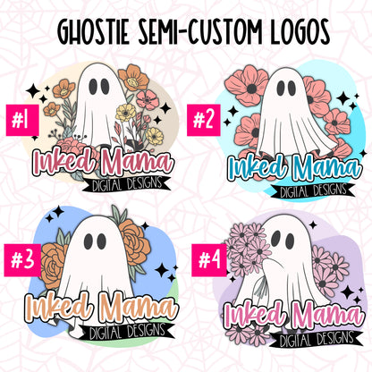 3.5x2" Ghostie Business Cards | DOUBLE SIDED | Small Business Branding Products
