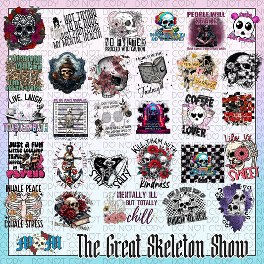 CAN COLLAB | July Digital Bundle | The Great Skeleton Show