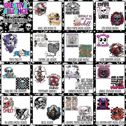 CAN COLLAB | July Digital Bundle | The Great Skeleton Show