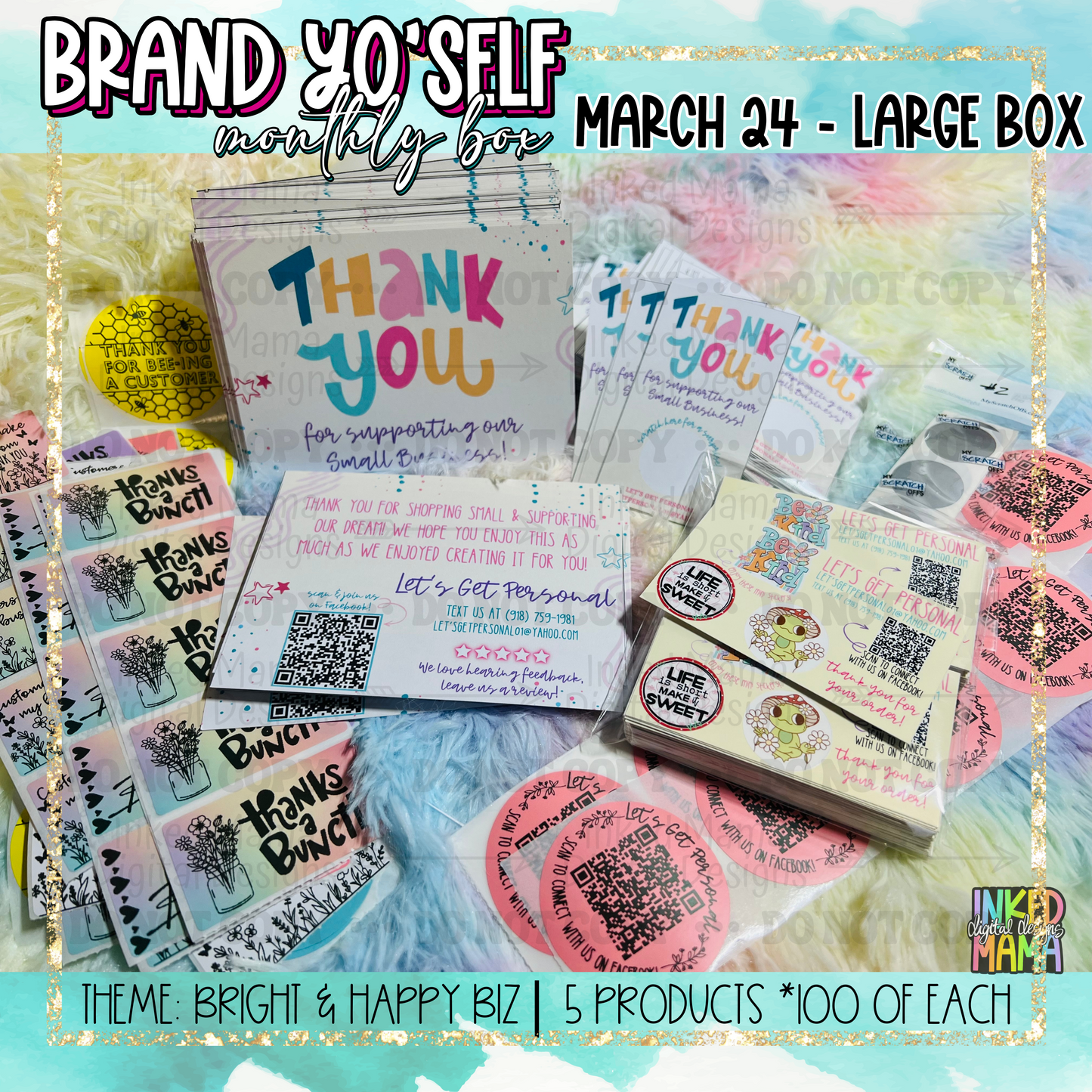 Brand Yo’self Monthly Box | Closes May 15th + Ships by May 25th | Small Business Packaging Products