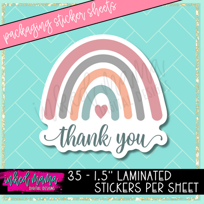 Cute Mix #2 | Small Business Packaging Vinyl Stickers