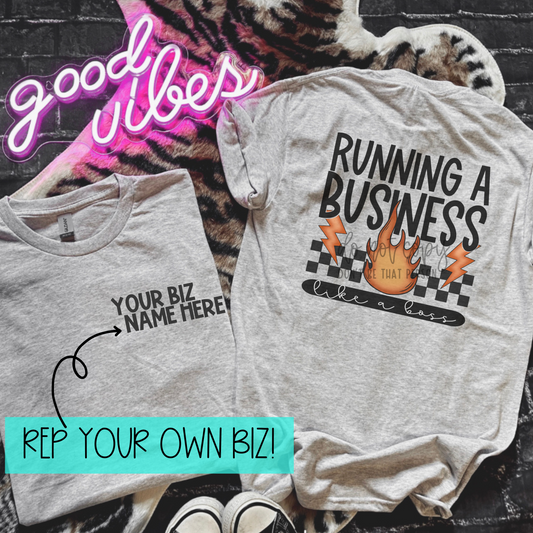 Running a business like a boss | REP YOUR BIZ | Completed Sublimated Apparel