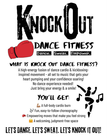 Knock Out Dance Fitness Merch