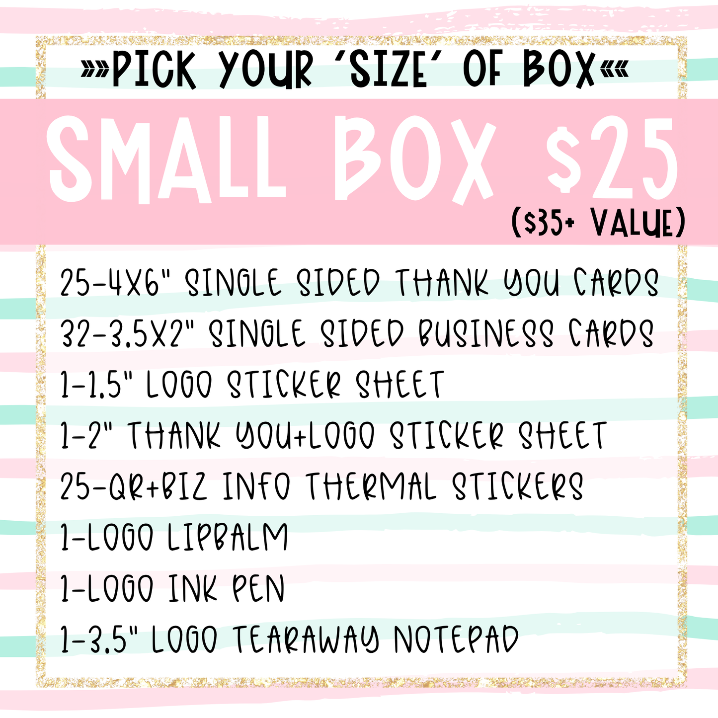 Branding Box Bundle | Small Business Printed Business Products