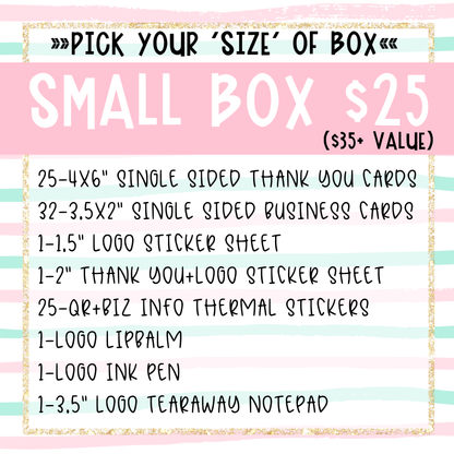 Branding Box Bundle | Small Business Printed Business Products