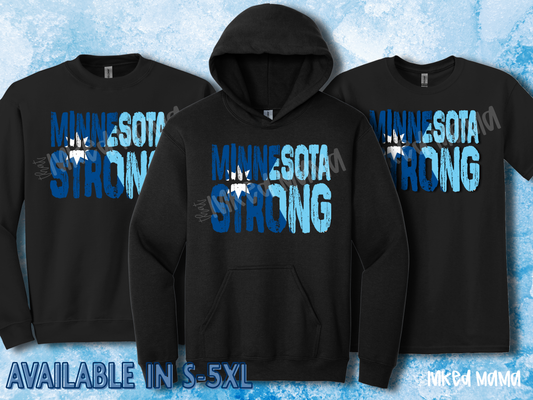 Minnesota Strong | Black Apparel