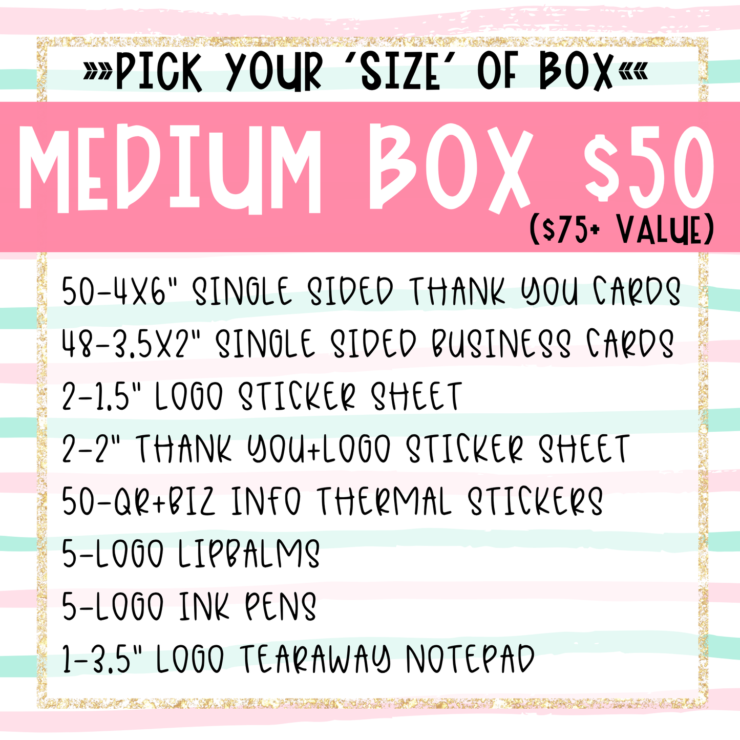 Branding Box Bundle | Small Business Printed Business Products