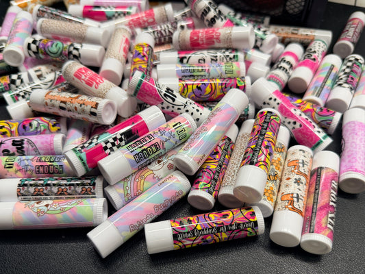 Bright and cute Small Business Lip Balms | Package Fillers