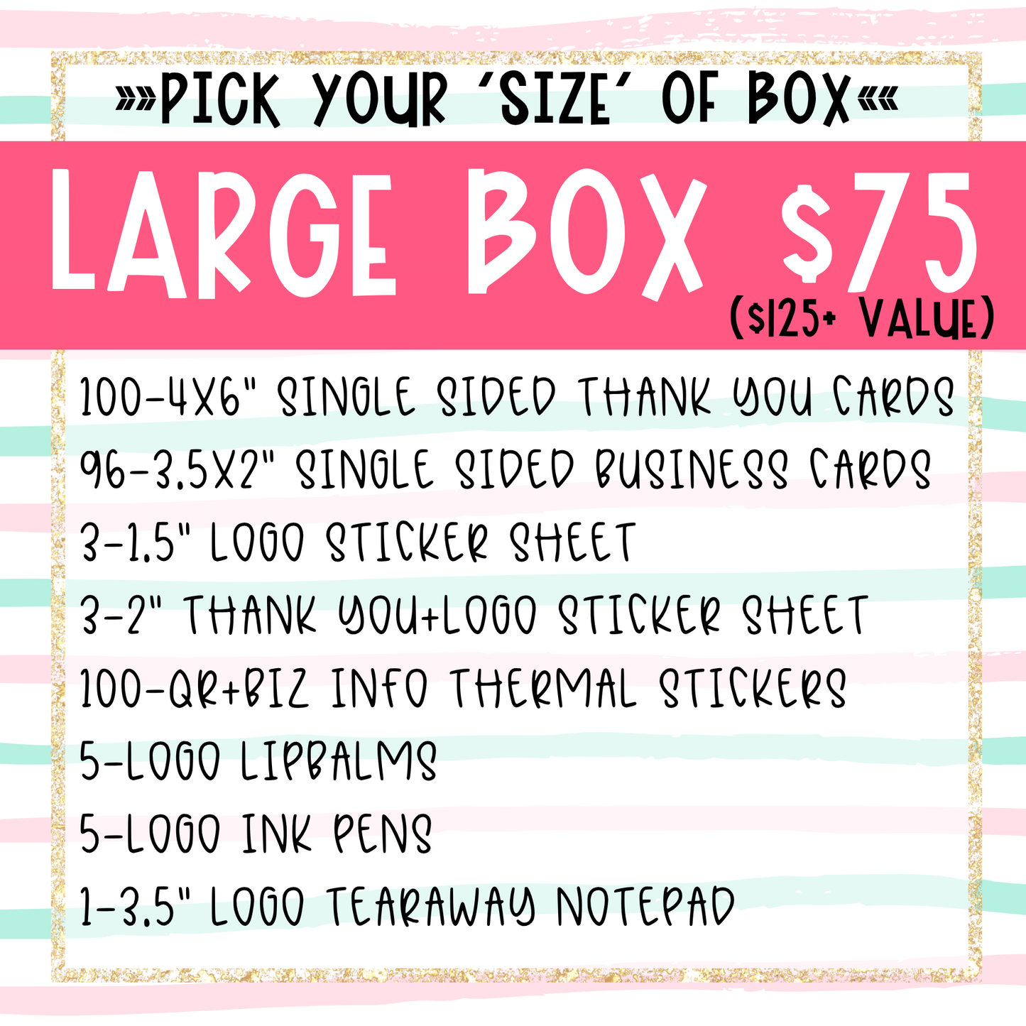 Branding Box Bundle | Small Business Printed Business Products