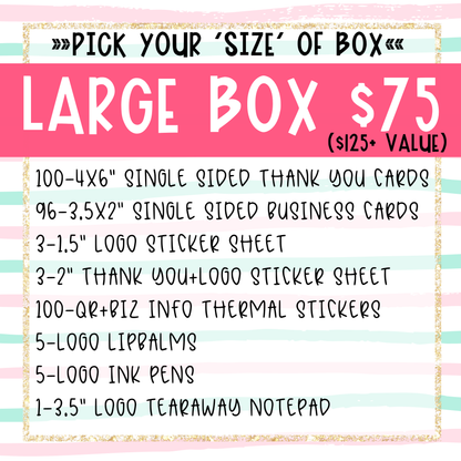 Branding Box Bundle | Small Business Printed Business Products