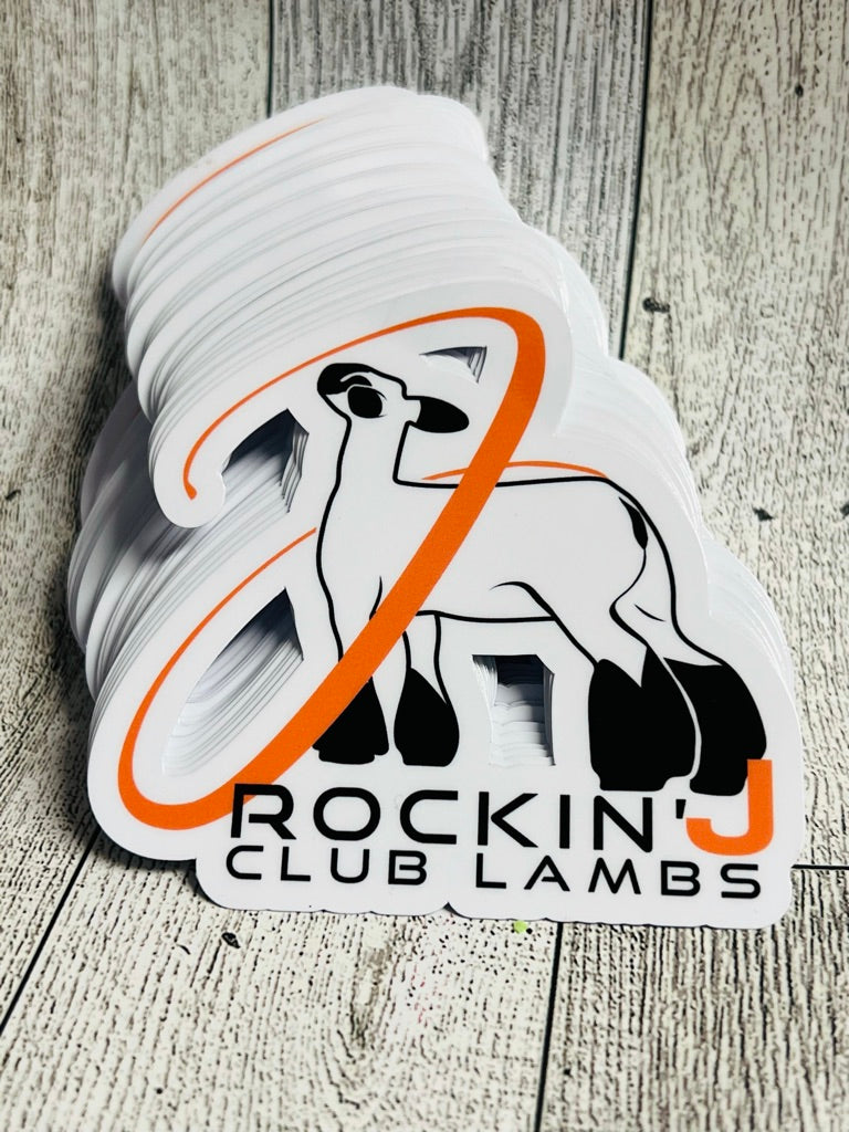 Logo Small Business Full Color Printed Vinyl Stickers