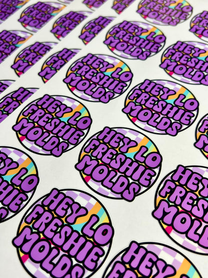 Logo Sticker Sheets | Small Business Branding