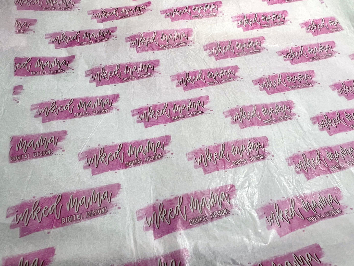 Logo Tissue Paper Sheets | Small Business Printed Branding Products