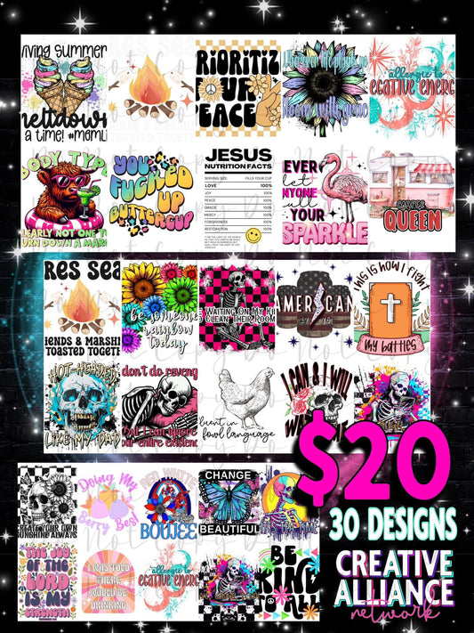 C.A.N June Digital Design Bundle