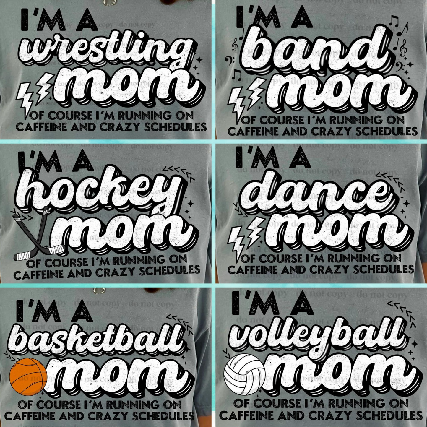 I’m a Sports Mom | Completed Apparel | DTF Print