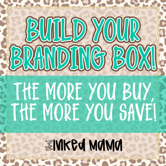 BUILD YOUR OWN BRANDING BOX - FOLLOW LINK IN DESCRIPTION TO ORDER