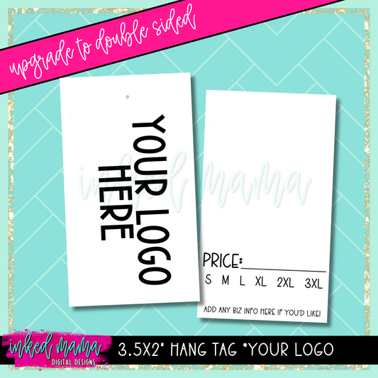 Hang Tags *YOUR LOGO | Small Business Printed Branding Products