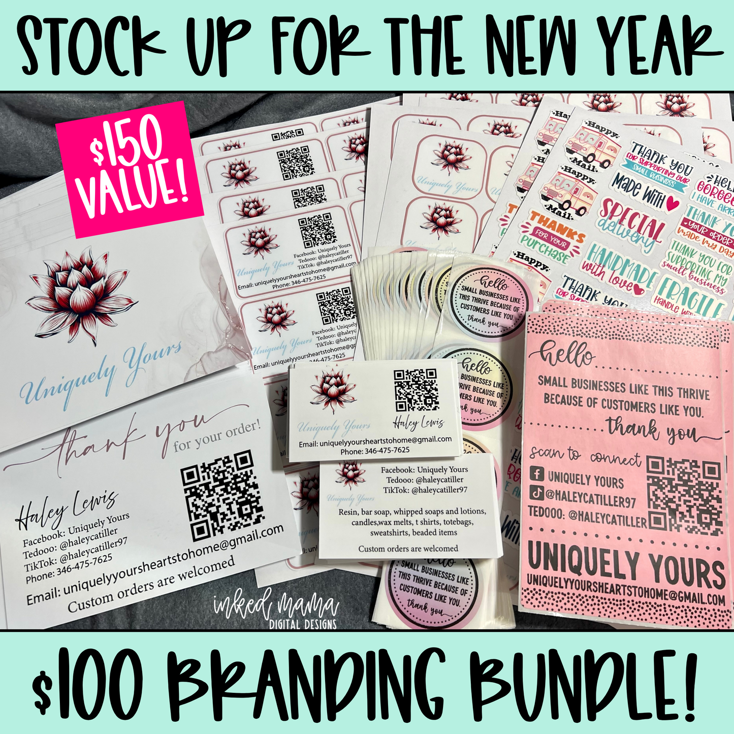 Stock up for the New Year | Printed Branding Bundle